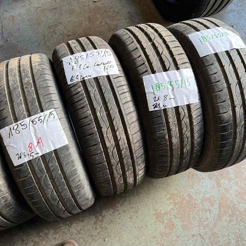 4 x Fulda EcoControl HP 185-55-15 Zomerbanden 8mm, Auto-onderdelen, Banden en Velgen, 15 inch, Zomerbanden, 185 mm, Personenwagen