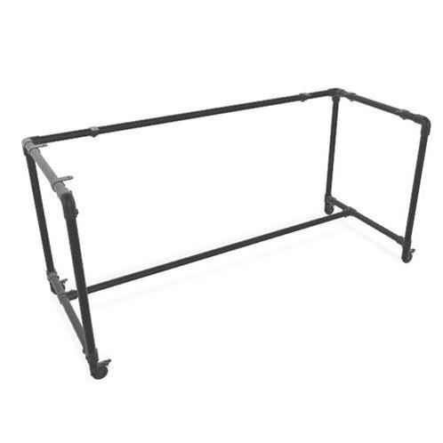 Steigerbuis Bureau Palma | Zwart 33.7 MM | Wiel | DIY | Doe-, Huis en Inrichting, Bureaus, Ophalen of Verzenden