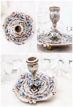 Bougeoir cloisonné - Taperstick (kleine blaker met een dunne