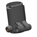 Handgreephouder grijs TOPRO Olympos ATR - Links, Diversen, Rollators, Ophalen of Verzenden, Nieuw