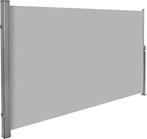 2dekans | Uitschuifbaar aluminium windscherm tuinscherm 180, Tuin en Terras, Ophalen of Verzenden, Zo goed als nieuw