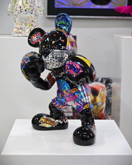 Patryk Konrad - Tyson boxer Mickey pop art holographic, Antiek en Kunst, Kunst | Designobjecten