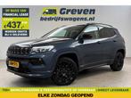 Jeep Compass 4xe Plug-in Hybrid 240PK Virtual Camera Carplay, Auto's, Automaat, Blauw, Compass, Nieuw