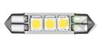 Led Verlichting 3 LED - Wit - 41x9 Mm - Buislamp - 12 Volt -, Ophalen of Verzenden, Nieuw, Universele onderdelen