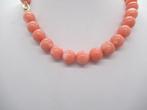 Halsketting - 18 karaat Geel goud Koraal, Nieuw