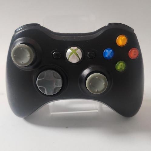 Grijs / Zwarte Orginele Controller Xbox 360, Spelcomputers en Games, Games | Xbox 360, Ophalen of Verzenden