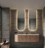 Spiegel Hipp Design SPV SLP2 Rechthoek 50x140 cm Met, Ophalen of Verzenden, Nieuw, Bad