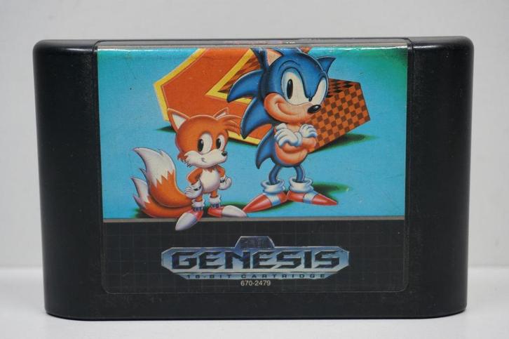 Sonic the Hedgehog 2 Garantie & morgen in huis! (Mega Drive), Spelcomputers en Games, Games | Sega, Zo goed als nieuw, Ophalen of Verzenden