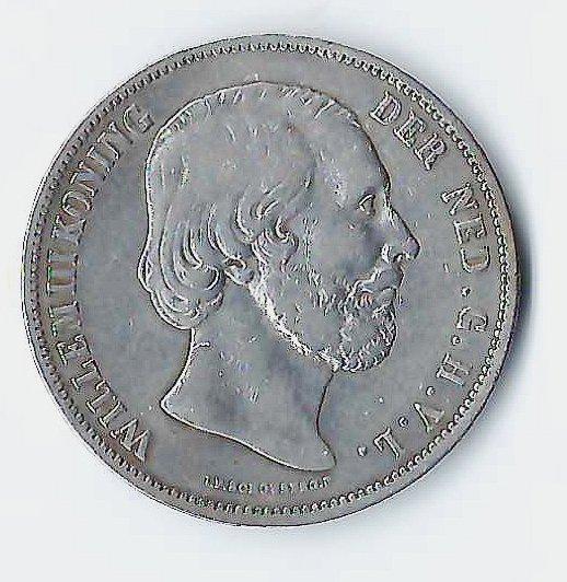 Nederland. Willem II. 2 1/2 Gulden 1849 (Zonder, Postzegels en Munten, Munten | Nederland