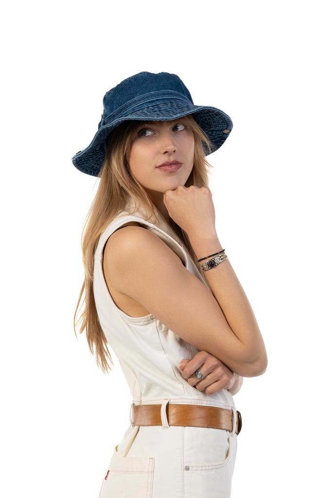 Vissershoed Jeans Donkerblauw Donkerblauwe Denim Cowboyhoed, Kleding | Dames, Carnavalskleding en Feestkleding, Nieuw, Carnaval