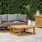 vidaXL Salontafel 68x68x29 cm massief acaciahout, Tuin en Terras, Tuinsets en Loungesets, Verzenden, Nieuw, Hardhout