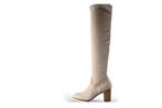 Laarzen in maat 39 Beige | 10% extra korting, Hoge laarzen, Verzenden, Beige, Zo goed als nieuw
