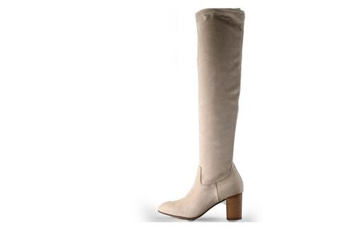 Laarzen in maat 39 Beige | 10% extra korting, Kleding | Dames, Schoenen, Beige, Zo goed als nieuw, Hoge laarzen, Verzenden