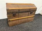 Kist - Metaal, Hout - Zweedse reiskoffer, Antiek en Kunst