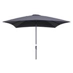 Garden Impressions Lotus parasol 250x250 - donker grijs, Tuin en Terras, Partytenten, Verzenden, Nieuw