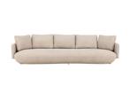 Stella - 4-Zitsbank - Beige - Jorn, Huis en Inrichting, Banken | Bankstellen, Verzenden, Nieuw