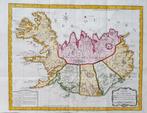 Europa, Kaart - IJsland / Scandinavië / IJsland / Reykjavik, Boeken, Atlassen en Landkaarten, Nieuw