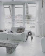 Luxury linnenlook witte overgordijnen voor sfeer, 200 cm of meer, Wit, Nieuw, 200 cm of meer