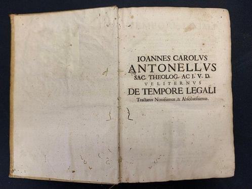 Ioanne Carolo Antonello / Antonelli Carlo Giovanni - De, Antiek en Kunst, Antiek | Boeken en Bijbels