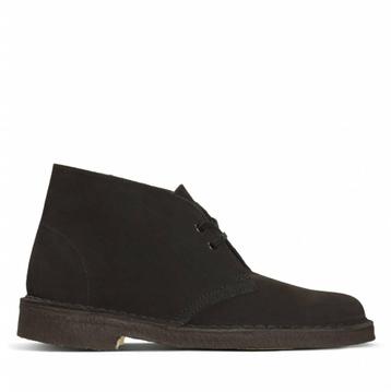 Clarks Desert Boot W Zwart Suede Clarks 60% KORTING! | 36 |