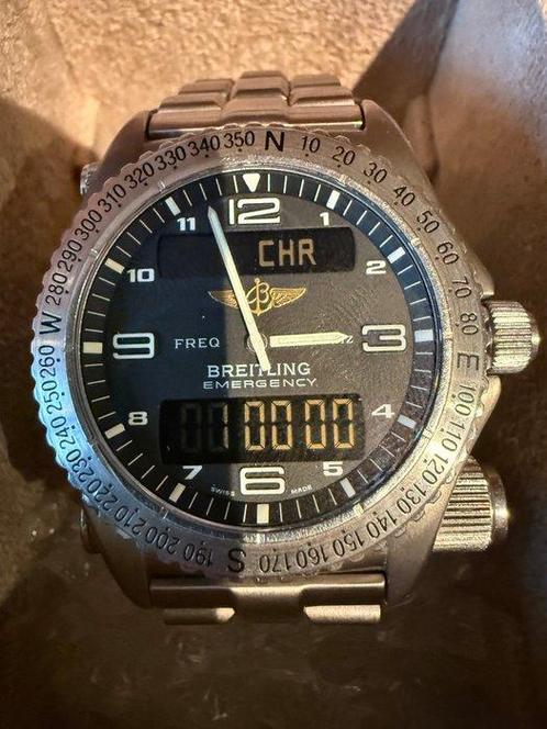 Breitling - Emergency - E76321 - Heren - 2010-2020, Sieraden, Tassen en Uiterlijk, Horloges | Heren