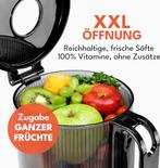2dekans | Lebenlang Slowjuicer Sapcentrifuge - Incl. 2, Witgoed en Apparatuur, Keukenmixers, Ophalen of Verzenden, Zo goed als nieuw