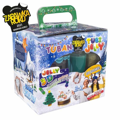 Tuban - Tubi Jelly set met 6 kleuren en klein aquarium –.., Kinderen en Baby's, Speelgoed | Educatief en Creatief, Knutselen, Nieuw