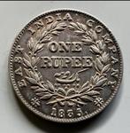Brits-Indië. William IV. 1 Rupee 1835 (Zonder Minimumprijs)