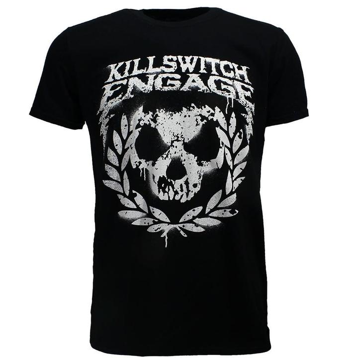 Killswitch Engage Skull Spraypaint T-Shirt - Officiële, Kleding | Heren, T-shirts, Verzenden