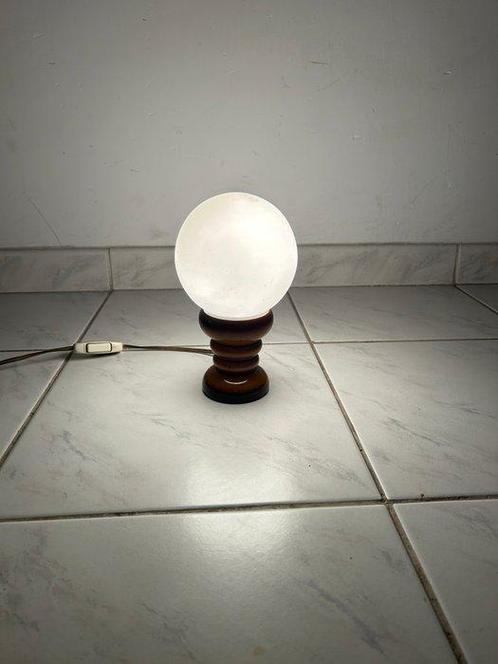 Lamp - Glas, Keramiek - Keramiek lampje, Antiek en Kunst, Curiosa en Brocante