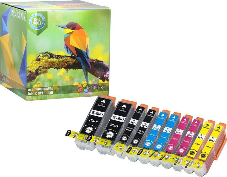 Ink Hero - 10 Pack - Inktcartridge / Alternatief voor de, Computers en Software, Printers, Verzenden