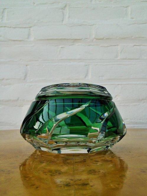 Val Saint Lambert - Bonbon mand - Kristal, Antiek en Kunst, Kunst | Designobjecten