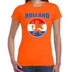 Oranje fan shirt / kleding Holland met oranje leeuw EK/ WK.., Ophalen of Verzenden, Nieuw