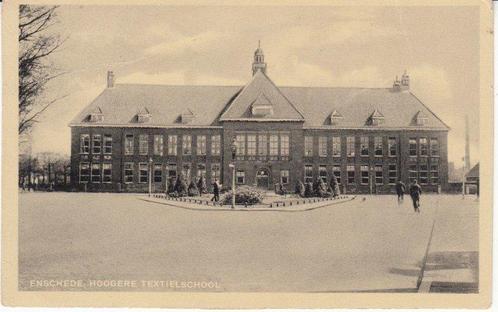 ENSCHEDE - Hoogere Textielschool, Verzamelen, Ansichtkaarten | Nederland, Verzenden