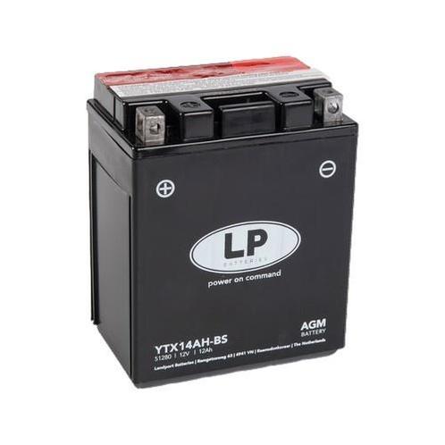 LP YTX14AH-BS 12 volt 12,0 ah AGM motor accu (51280- MA, Motoren, Onderdelen | Overige, Nieuw, Ophalen of Verzenden