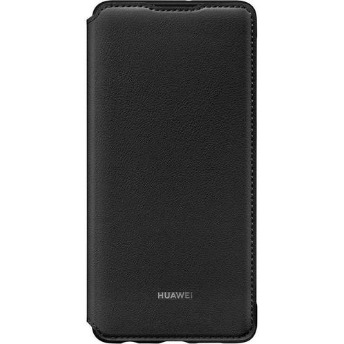 Huawei flip wallet cover - zwart - voor Huawei P30, Hobby en Vrije tijd, Overige Hobby en Vrije tijd, Zo goed als nieuw, Ophalen of Verzenden