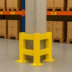 Kolombeschermingshek 70 x 70 x 100 cm - Geel - Staal - 3,5, Verzenden