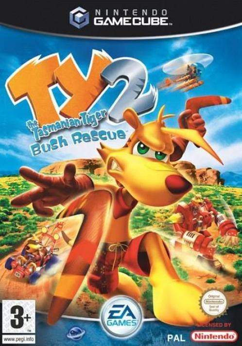Ty The Tasmanian Tiger 2 (GameCube), Spelcomputers en Games, Games | Nintendo GameCube, Gebruikt, Verzenden