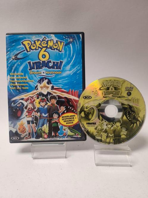 Pokemon 6 Jirachi Droom Tovenaar DVD Kids, Cd's en Dvd's, Dvd's | Overige Dvd's, Ophalen of Verzenden