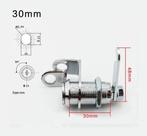 Lockerslot met oogsluiting - geschikt voor hangslot - 30 MM, Ophalen of Verzenden, Nieuw, IJzer, Slot