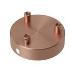 Plafondkap | Calex (Rond, 3 lampen, Mat koper), Huis en Inrichting, Lampen | Hanglampen, Verzenden, Nieuw