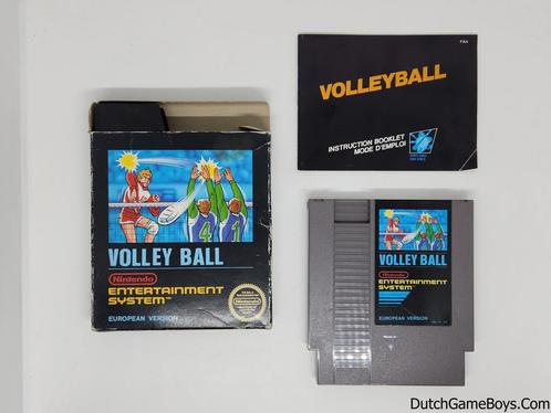 Nintendo Nes - Volley Ball - Small Box, Spelcomputers en Games, Games | Nintendo NES, Gebruikt, Verzenden
