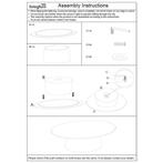 Brix Bottecino Oval 120cm-31507, Huis en Inrichting, Tafels | Salontafels, Ophalen of Verzenden, Nieuw