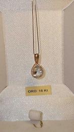 Halsketting - 18 karaat Roségoud - 1.33ct. tw. Aquamarijn -, Nieuw