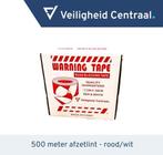Afzetlint rood/wit 500 meter - Veiligheid Centraal