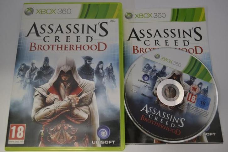 Assassins Creed Brotherhood (360), Spelcomputers en Games, Games | Xbox 360, 1 speler, Zo goed als nieuw, Online, Verzenden