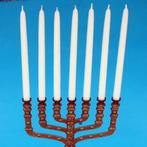 Menorah kaarsen - Menorahkaarsen - Chanoeka kaarsen., Nieuw, Minder dan 25 cm, Crème, Ophalen of Verzenden