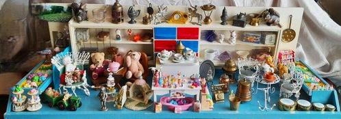 Onbekend - Speelgoed winkel Poppenwinkel met miniatuur, Antiek en Kunst, Antiek | Speelgoed