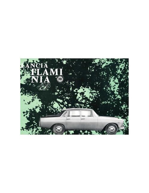 1965 LANCIA FLAMINIA SEDAN BROCHURE, Boeken, Auto's | Folders en Tijdschriften