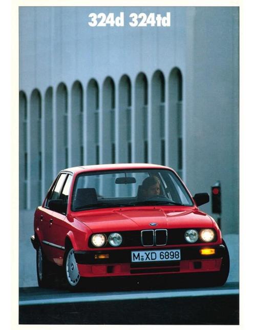 1990 BMW 3 SERIE DIESEL BROCHURE NEDERLANDS, Boeken, Auto's | Folders en Tijdschriften, BMW